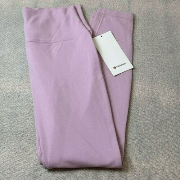 Lululemon Align Leggings Size 12 NWT High Rise 28” Tall Pink - Picture 4 of 8